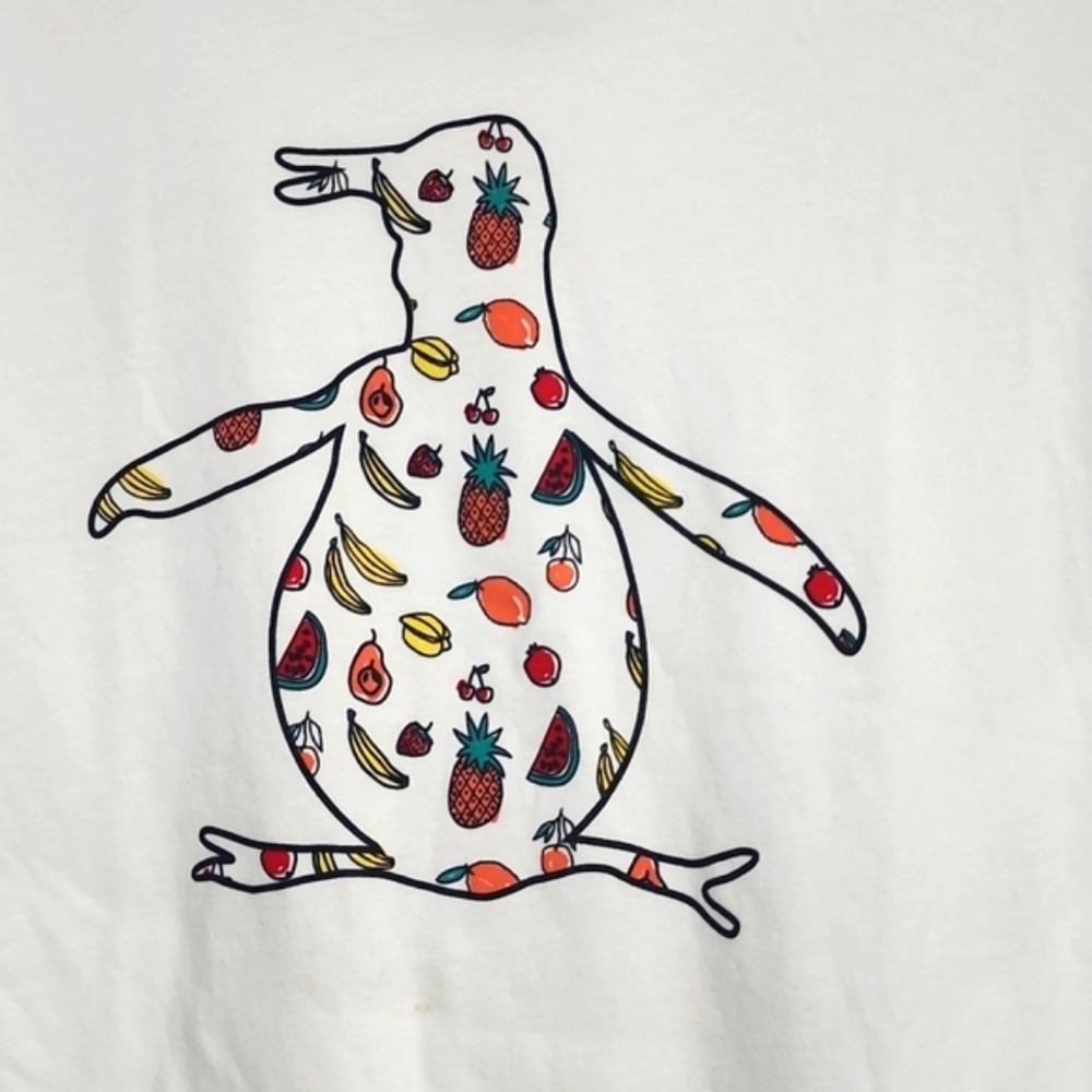 Original Penguin tee with fruit penguin - Picture 2 of 5